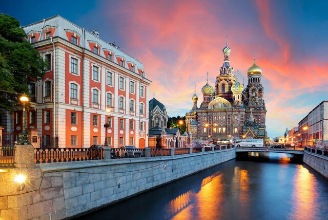 Một góc thành phố nổi tiếng trên thế giới tại Nga